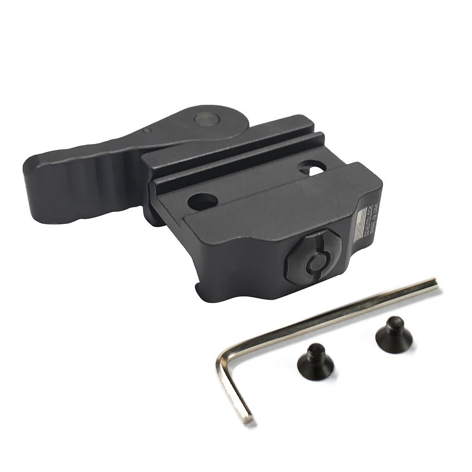 Tactical Flashlight QD Quick Release Hunting Riser Mount Rail For M300 M600