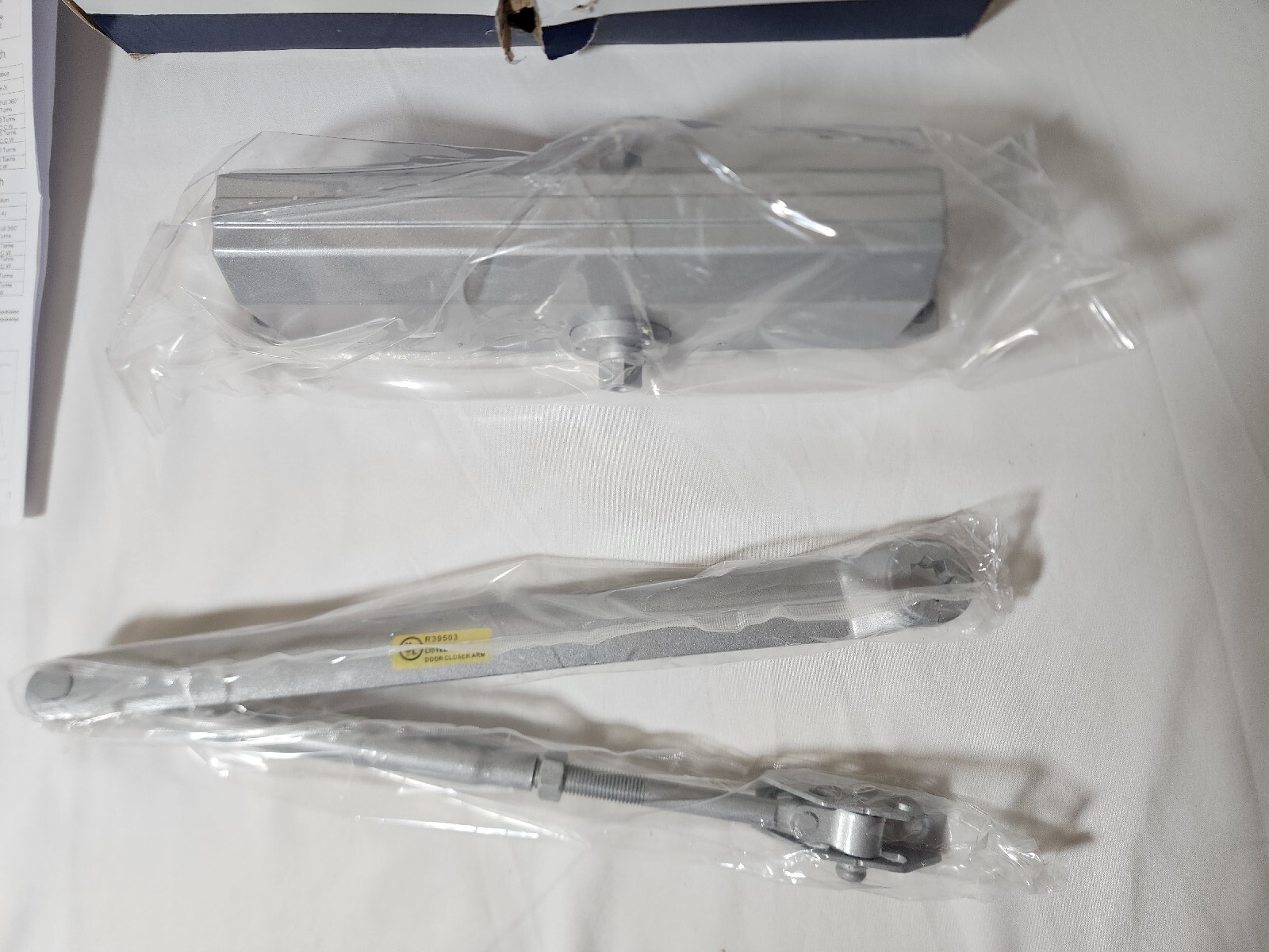 Dynasty Door Closer Adjustable Spring Size 3-6 Hydraulic Automatic Door Close...