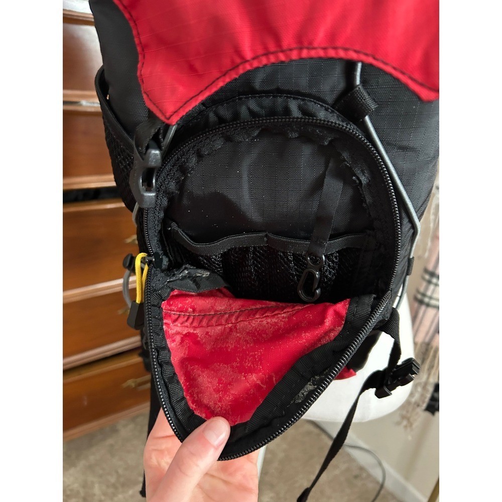 CamelBak Lobo Hydration Pack Backpack Red Black Hiking Biking No Bladder