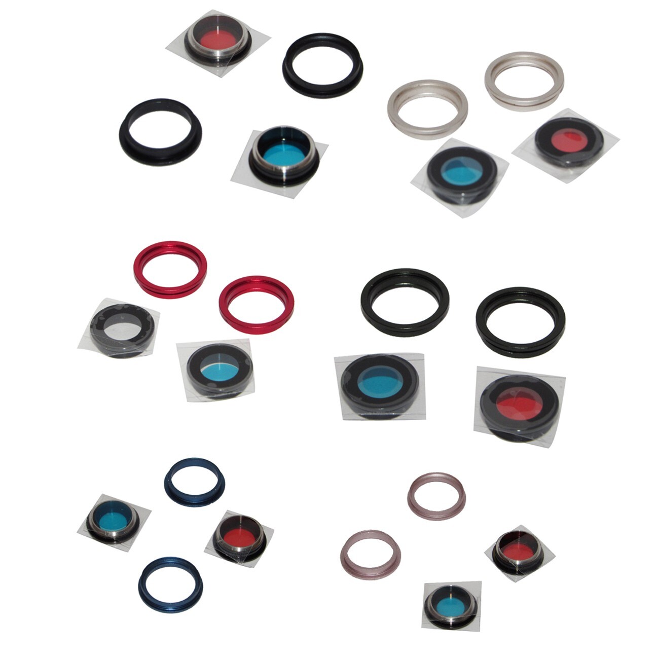 OEM Rear Back Camera Lens Cover Glass Frame Replacement IPhone 13 mini pro max