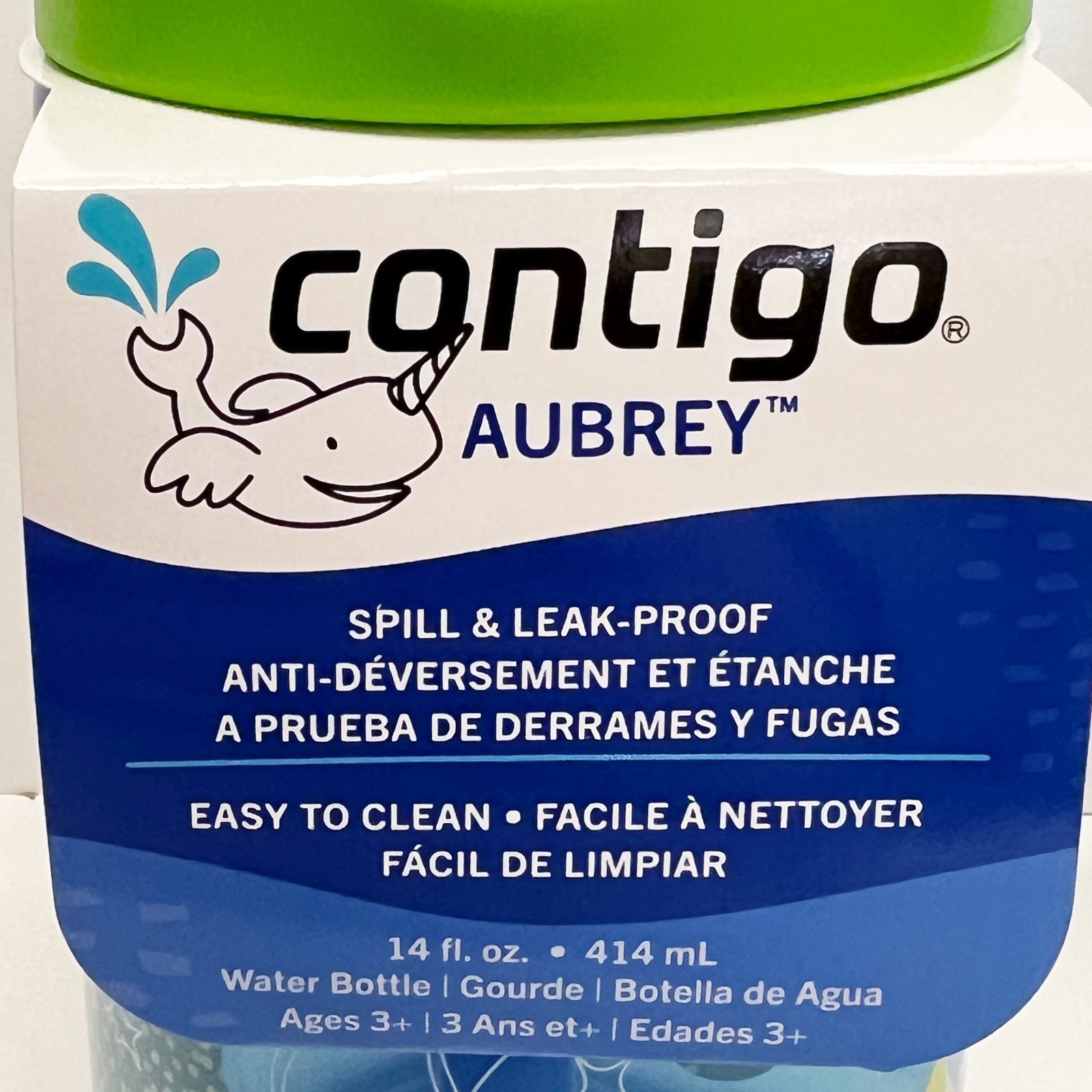 Contigo Kid's 14 oz. Aubrey AutoSpout Straw Water Bottle 2-Pack