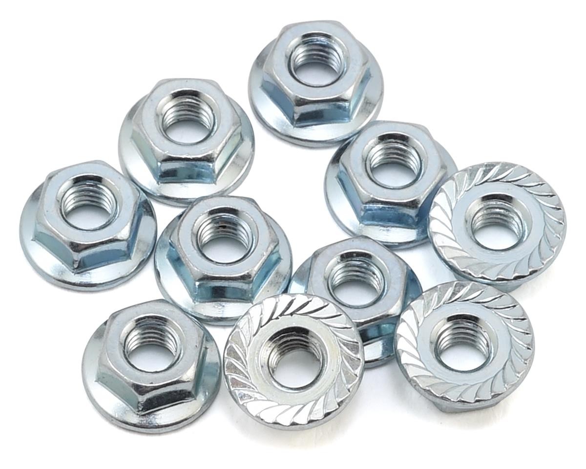 Team Associated M4 Serrated Wheel Nuts (10) [ASC91826]