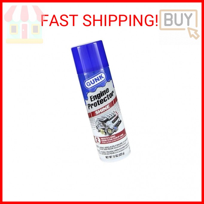 GUNK CEB1 Engine Shine Protector and Detailer, 15 Oz