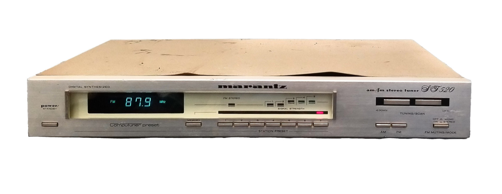 Marantz ST520 AM/FM Stereo Tuner Quartz Synthesized Digital Audio Component Deck