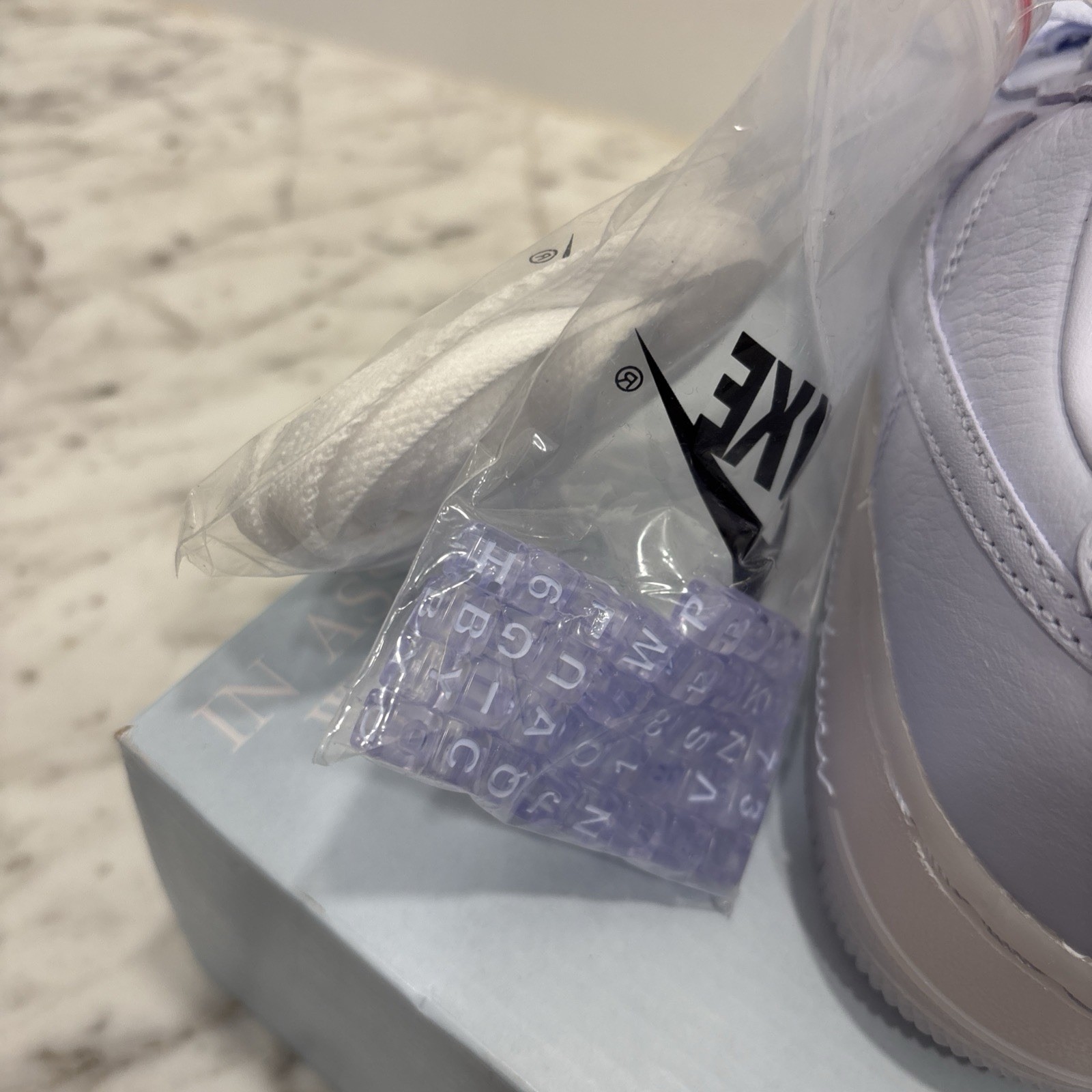 Nike Air Force 1 x NOCTA Drake Palest Purple Sneakers, Size 5.5Y / 7W HQ1772-500