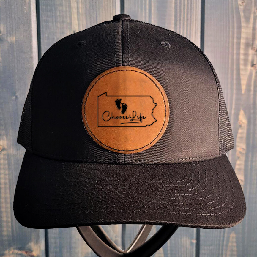 Pennsylvania Leather Patch Hat Pro-Life Hat