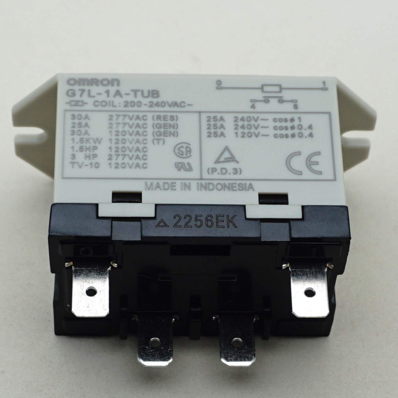 G7L-1A-TUB 200/240VAC Power Relay 30A 4 Pins x 1PC NEW