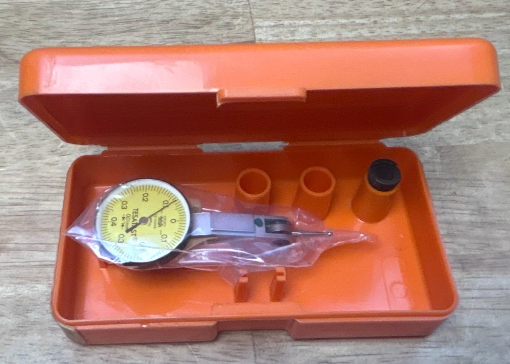Tesa Metric Swiss Dial Test Indicator .01mm Machinist Tool Inspection 18.10005