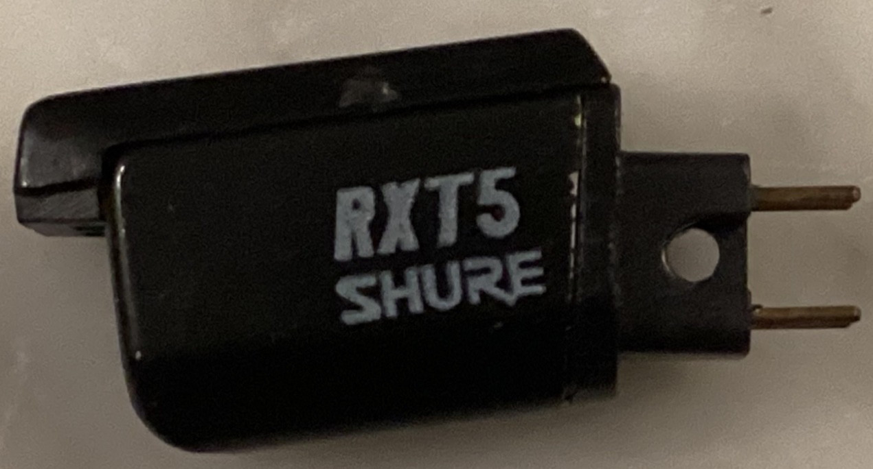 REALISTIC RXT5 (SHURE M111E) P-MOUNT CARTRIDGE (CONTINUITY OK NEEDS STYLUS)