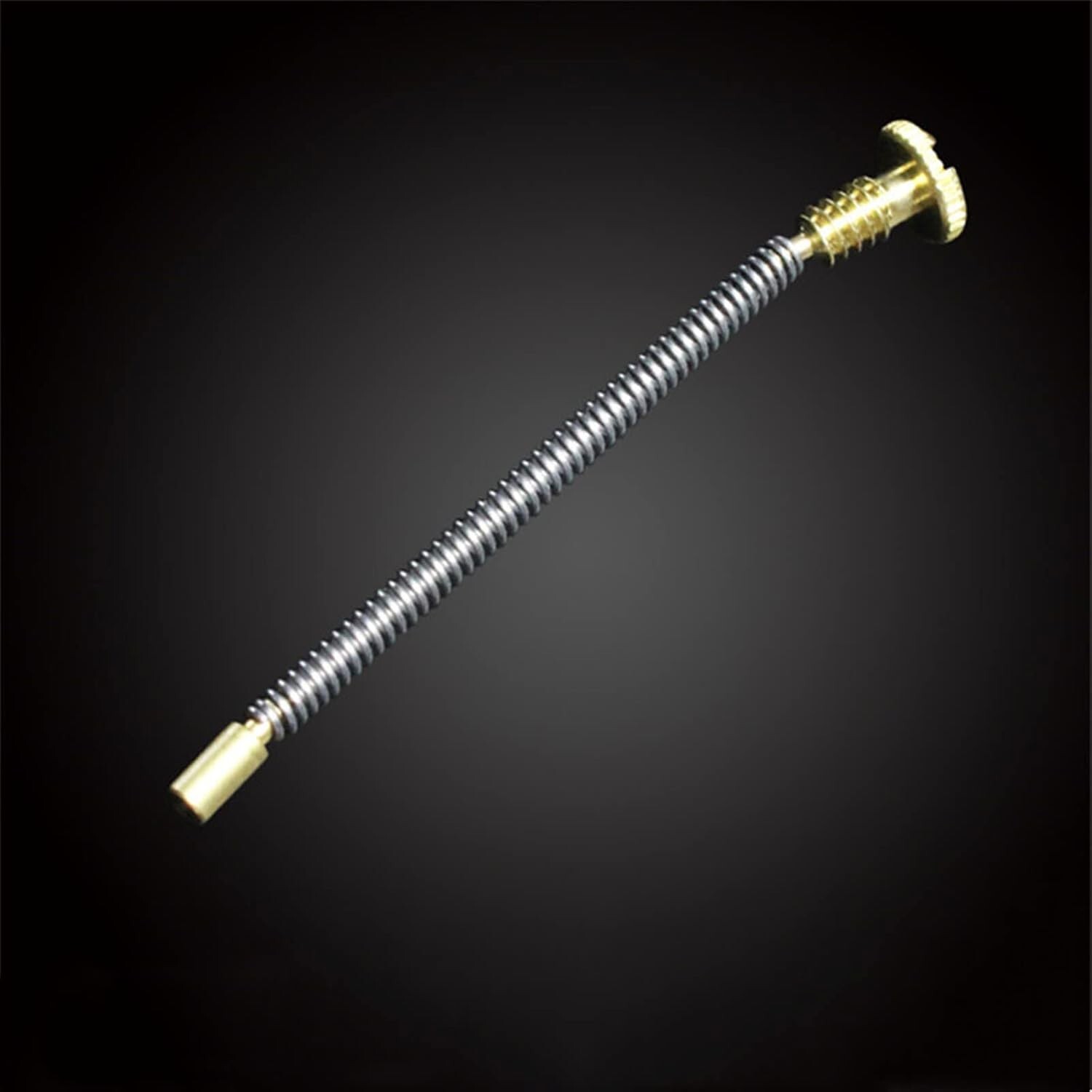 2Pcs Lighter Flints Screw Spring with Base Plate for Lighters Replacement Repair