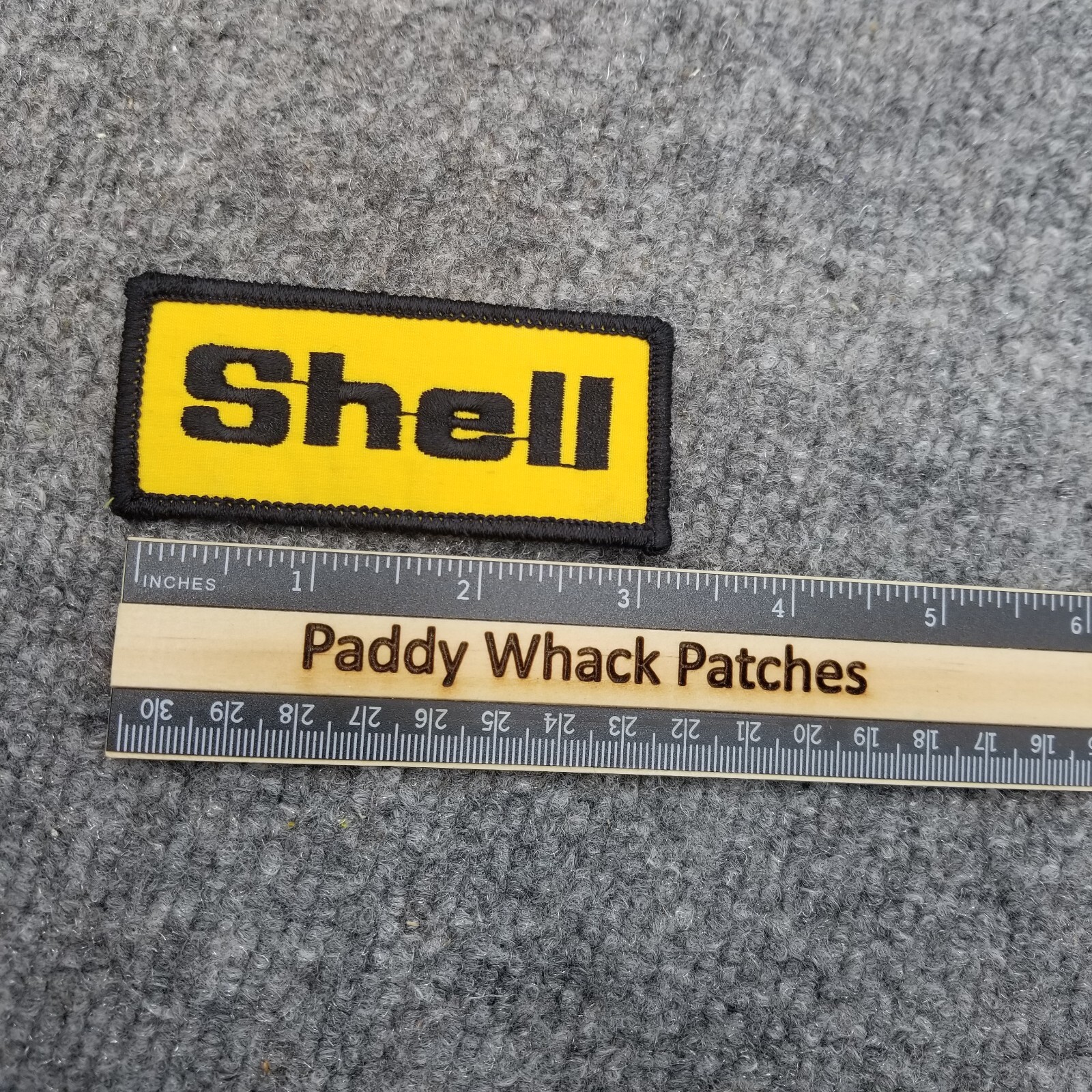 Vintage Shell Patch Oil Gas Car Auto Racing Work Uniform