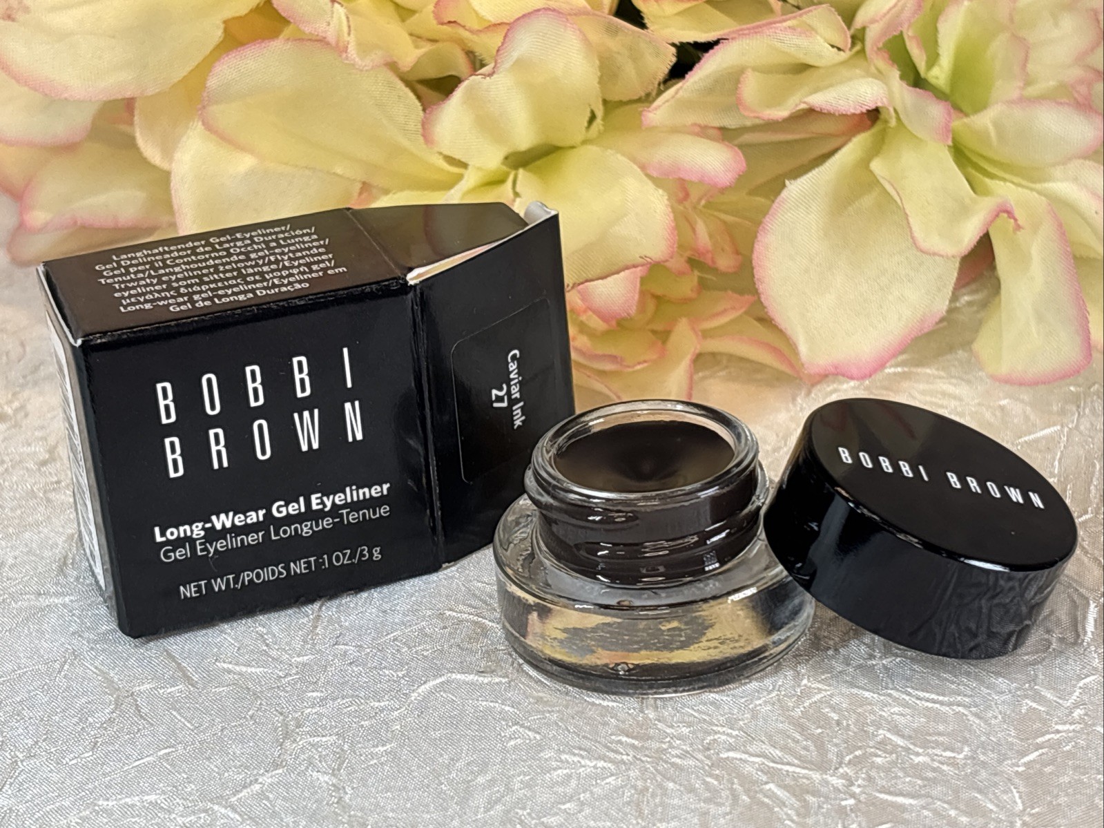 Bobbi Brown Long-Wear Gel Eyeliner - #27 Caviar Ink - Full Size NIB FreeShipping