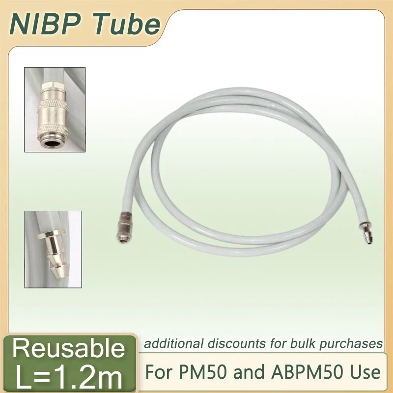 New Reusable NIBP tube for Blood pressure monito ABPM50 & PM50