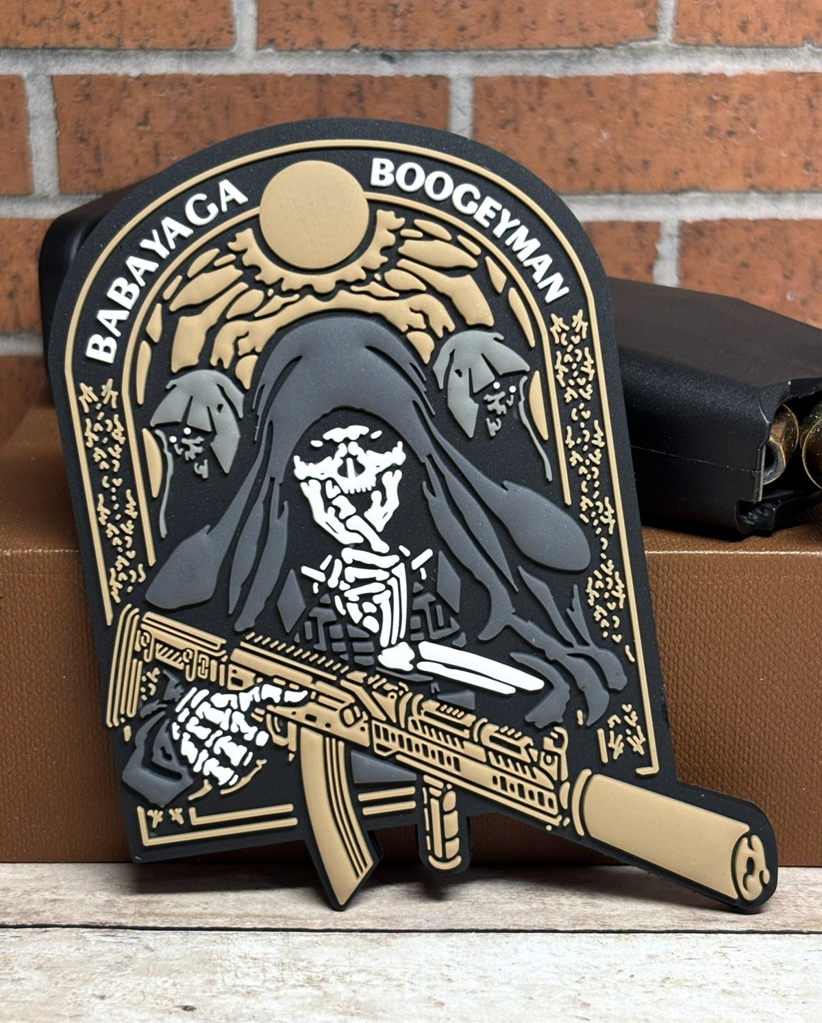 Tactical PVC Patch - John Wick Gun Patch - Morale Gun BABAYAGA Boogeyman Patch