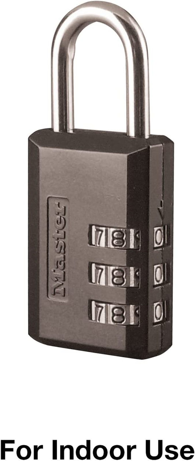 Combination Padlock, 1, Black