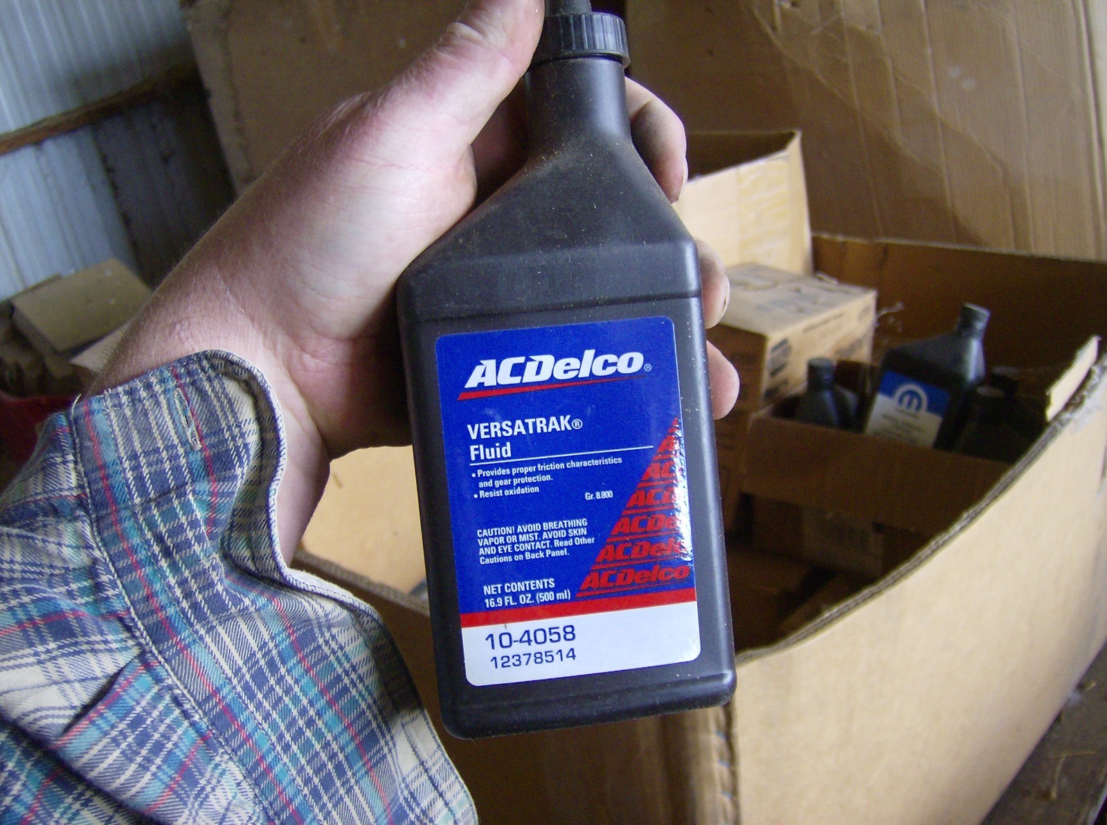 GENUINE GM ACDELCO 12378514 VERSATRAK FLUID 16.9 OZ