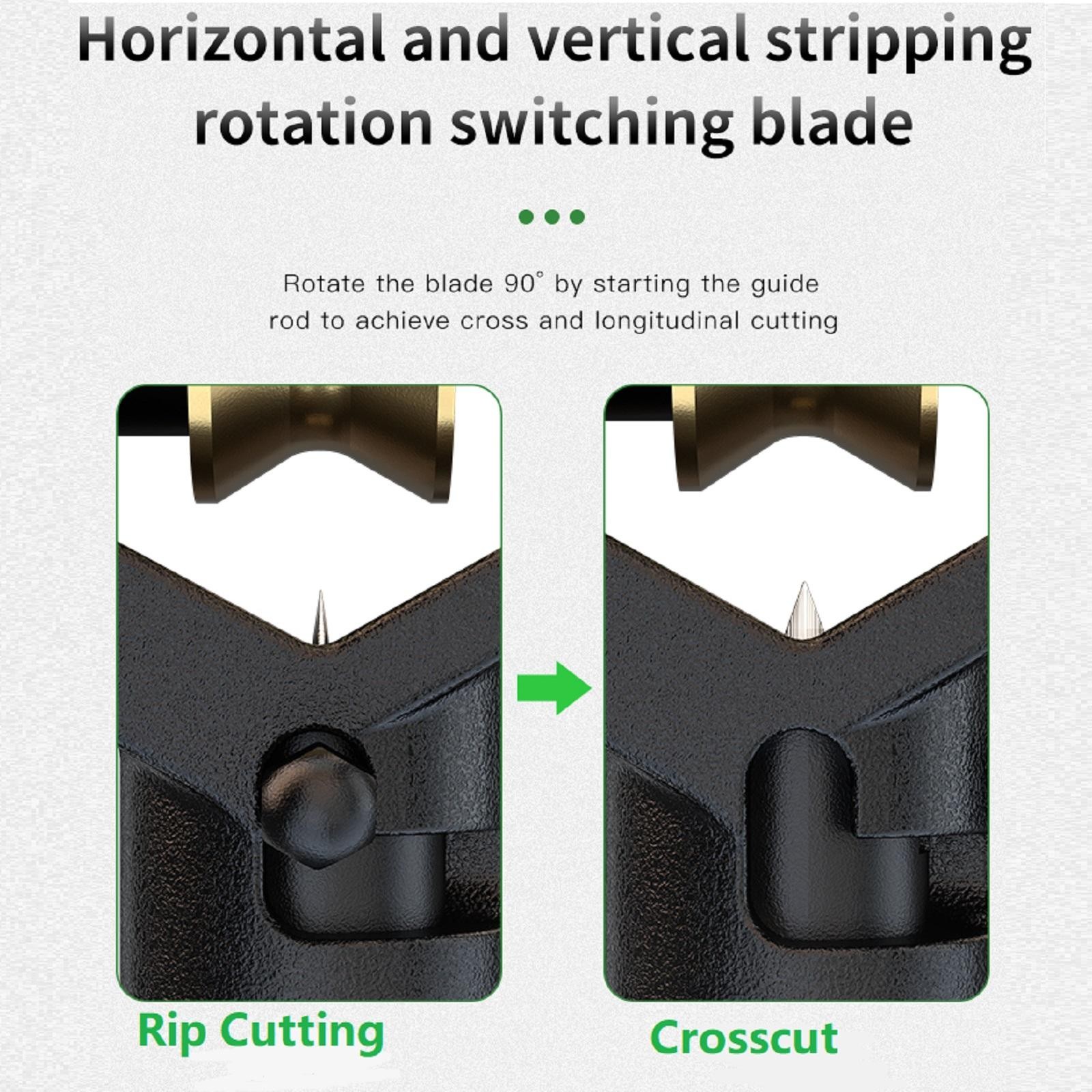 8-28.6mm Stripspecifications Armored Fiber Cable Slitter Cable Jacket Stripper