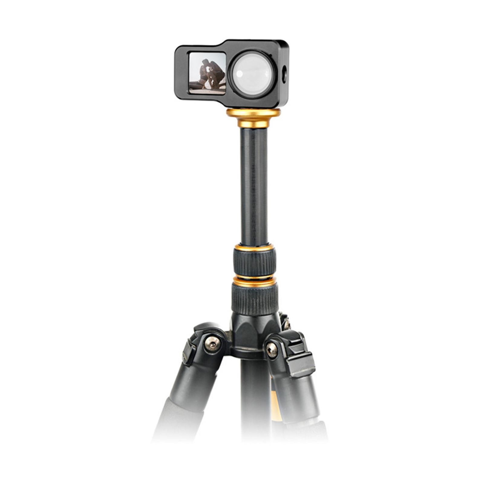 Camera Protective Frame Cover+UV Filter+Lens Cover+Adapter For DJI Action 2 cc