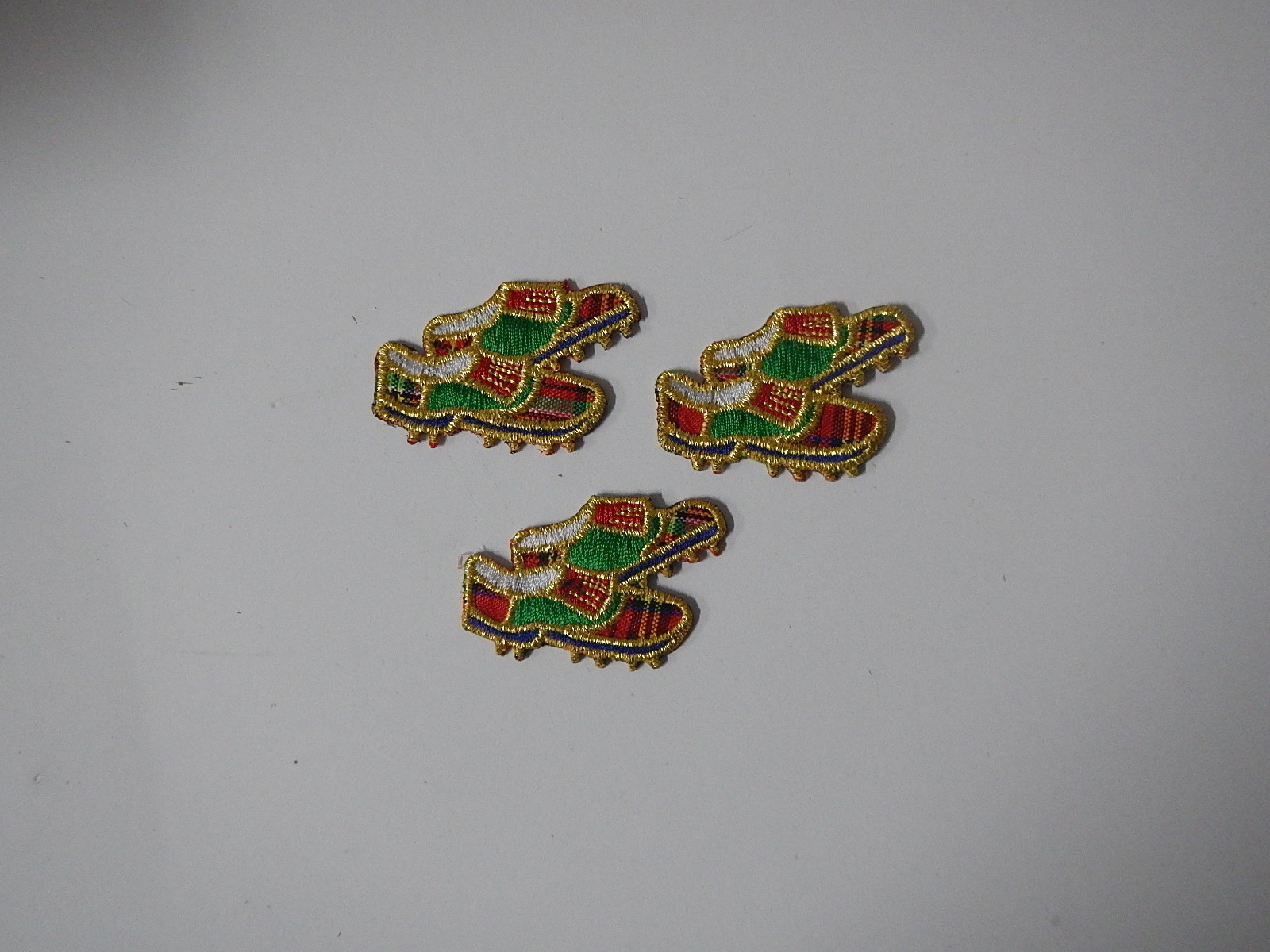 Golf Shoe Motif x3  (383)