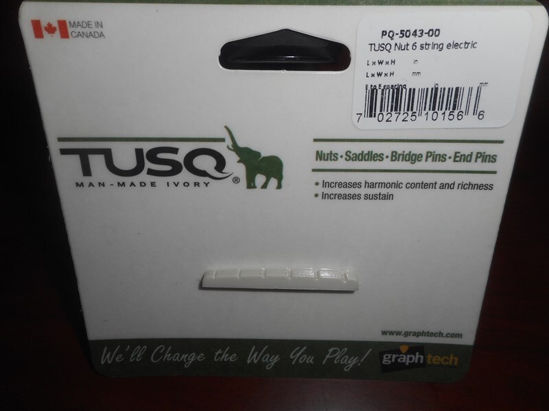 NEW Graph Tech PQ-5043-00 42.9mm Flat Bottom Nut - TUSQ
