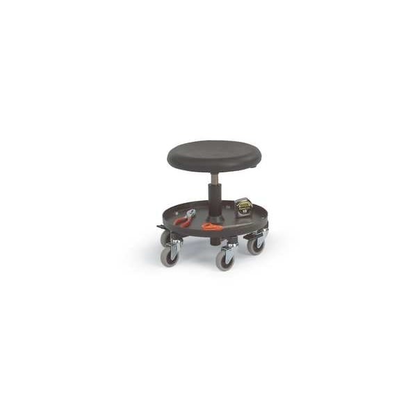 Bevco 3357 Maintenance Repair Stool W/ Tool Tray, 20-27" Seat Ht.