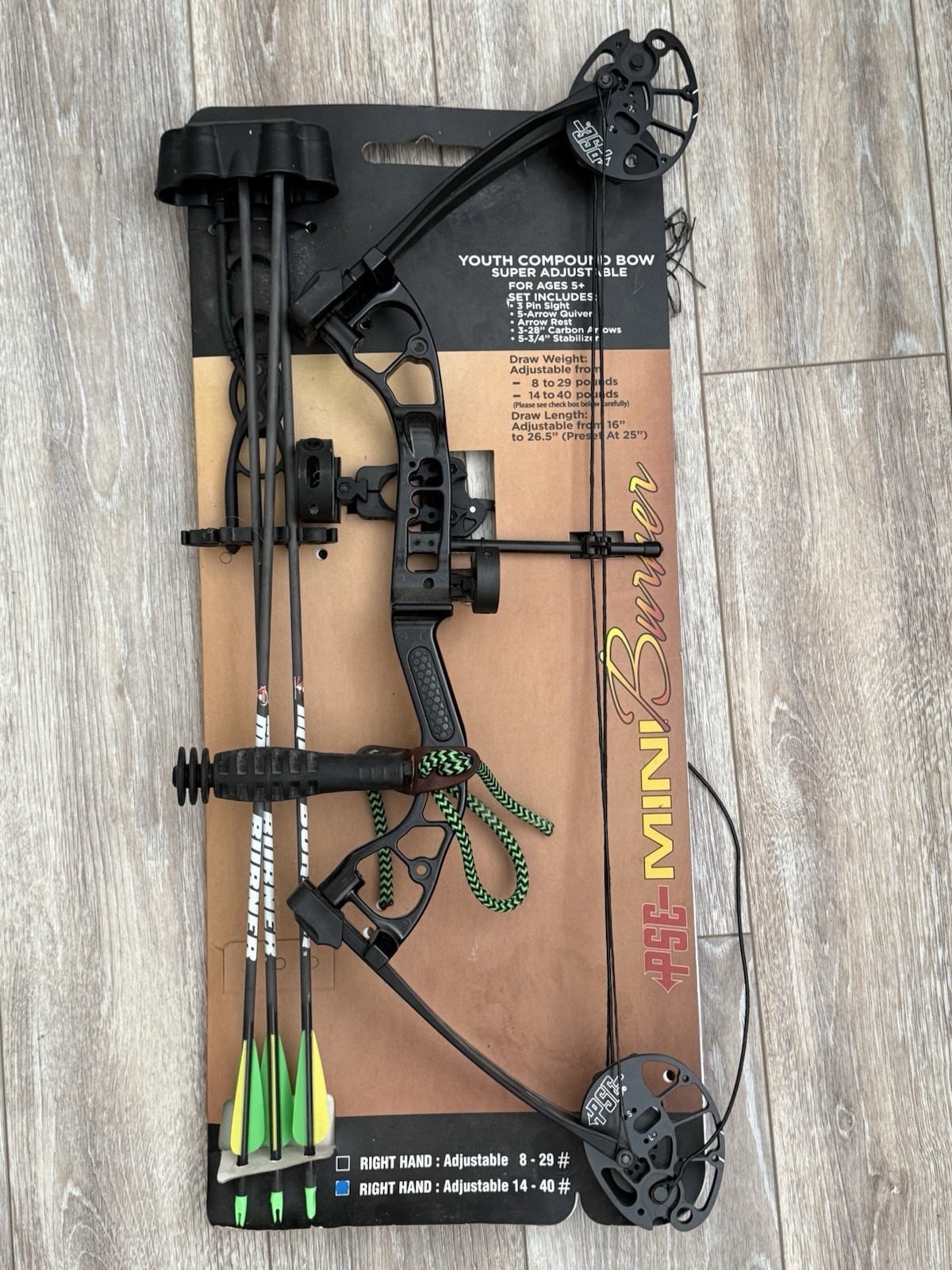 Pse Mini Burner Compound Bow For Archery Bow Super Adjustable