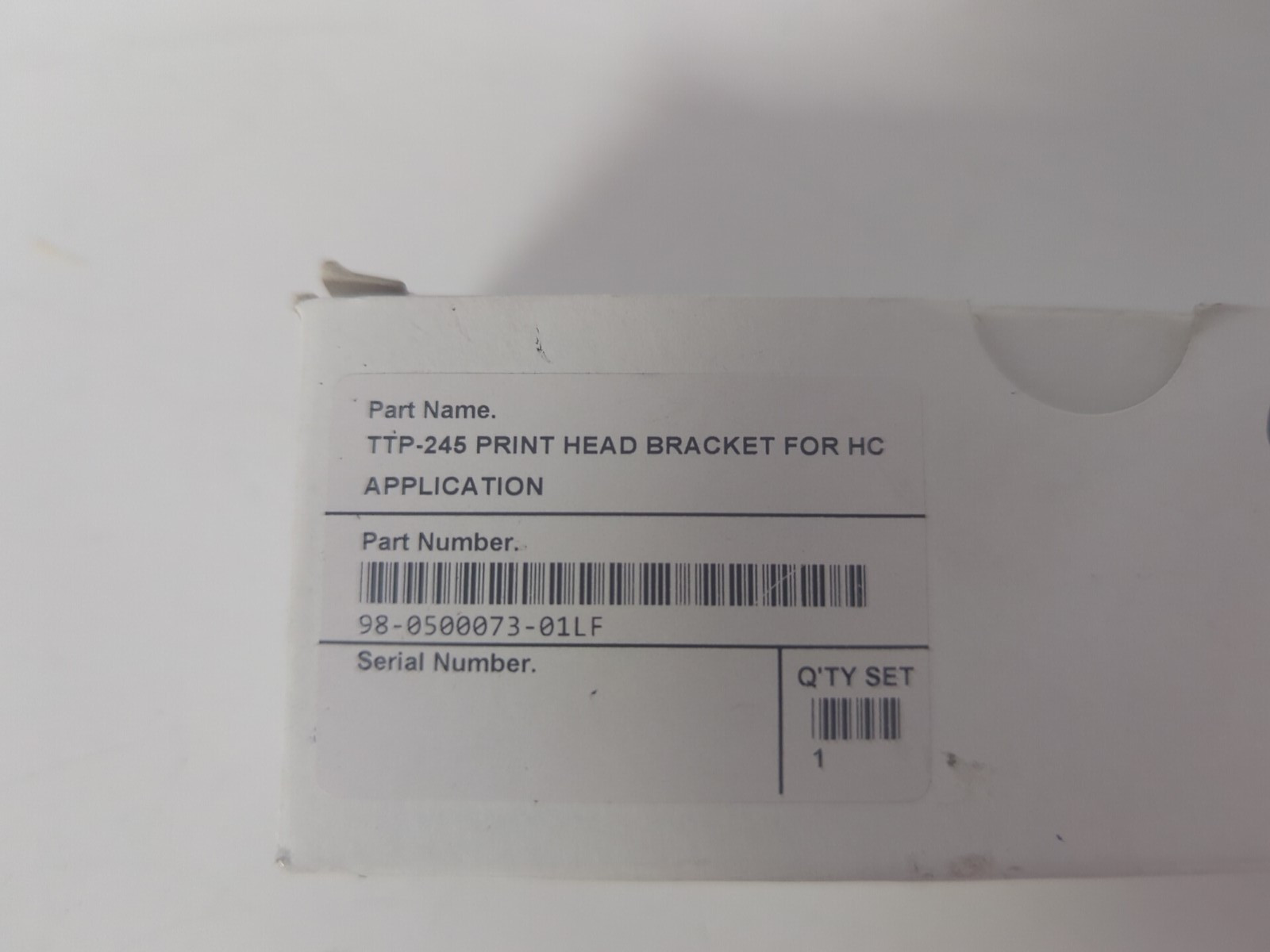 TTP-245 - PRINT HEAD BRACKET FOR HC APPLICATION