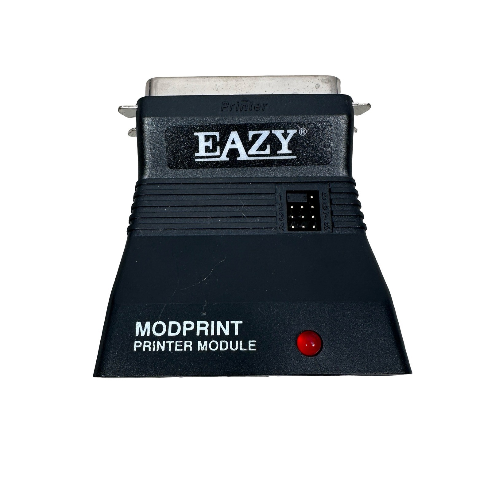 EAZY Modprint Printer Module PI670A Parallel DB25 Adapter w/ Power Supply Black