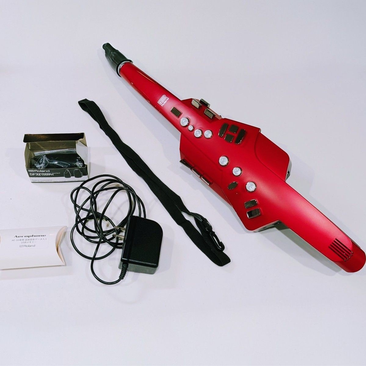 ROLAND AE-10 Aerophone Black Digital Wind Synthesizer Instrument #0004