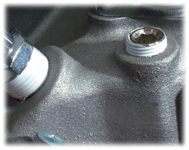 Performance 60183 Chrome Pipe Plug Kit