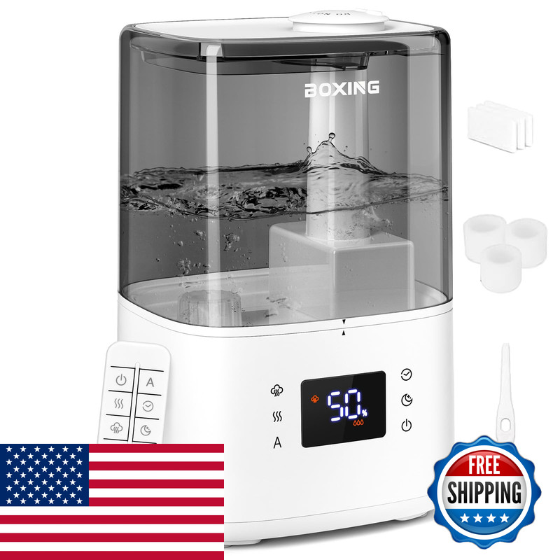 Boxing Warm And Cool Mist Humidifiers For Bedroom Large Room Homeair Humidifier