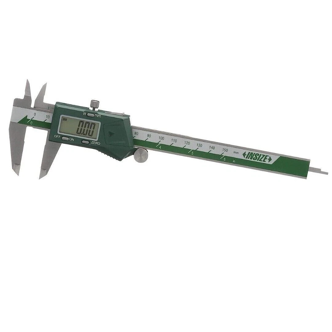 INSIZE 1108-150 Digital Caliper Range 0-150mm/0-6″ Resolution 0.01mm/0.0005″