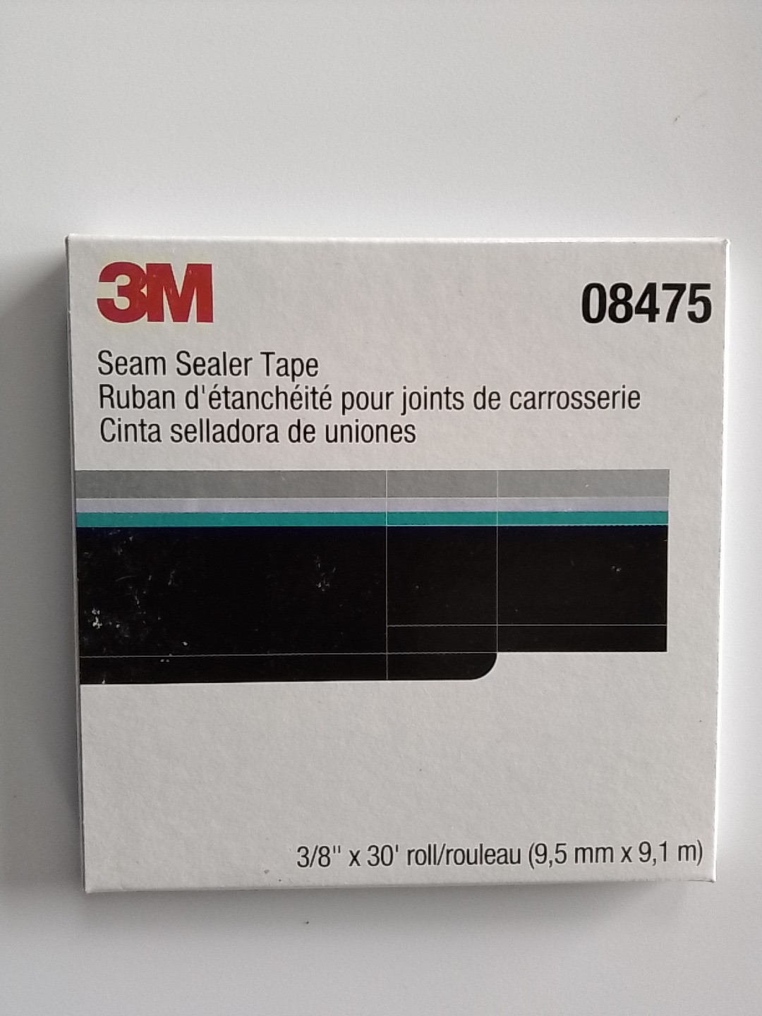 3M 08475 Scotch Seam Sealer Tape 3/8" x 30' Roll 8475