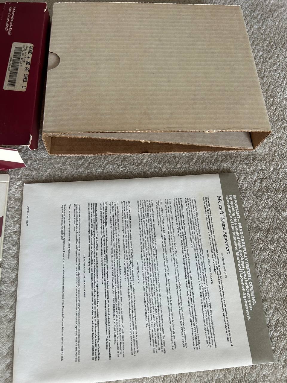Microsoft Word 4.00 AE for Apple Macintosh Systems