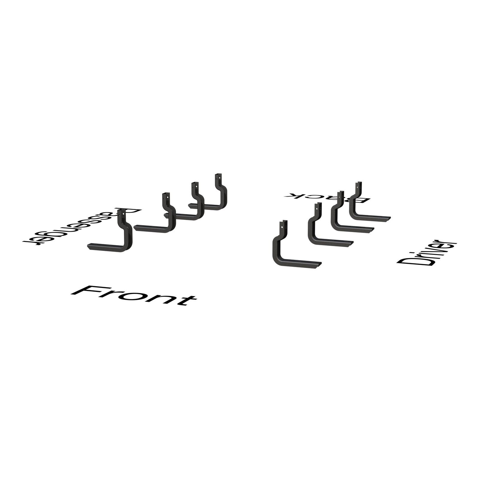 Luverne 400922 Mounting Brackets Kit & Hardware Only for Specific Running Boards