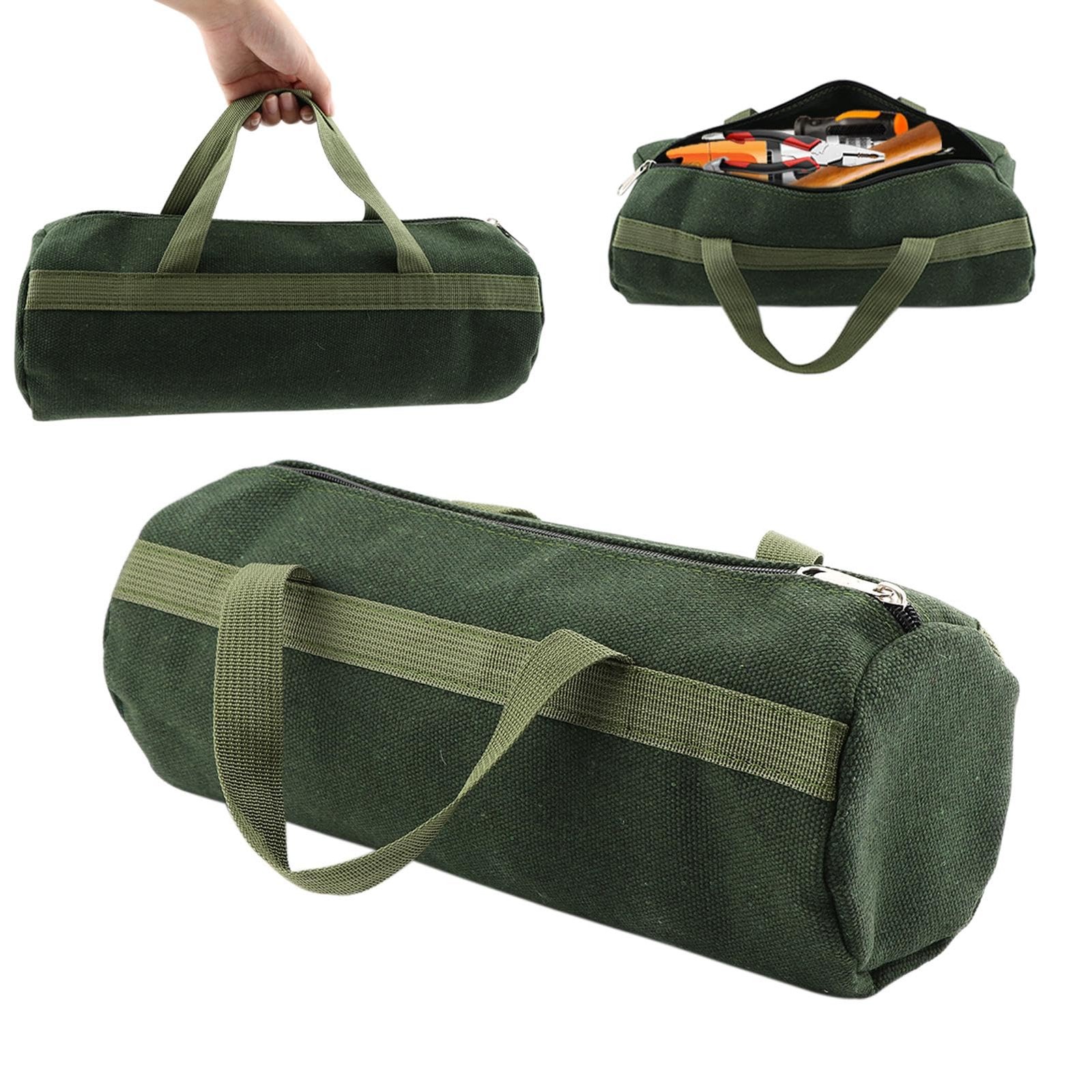 Tool Bag, Portable Multi-Purpose Canvas Tools Organizer, Heavy Duty Storage H...