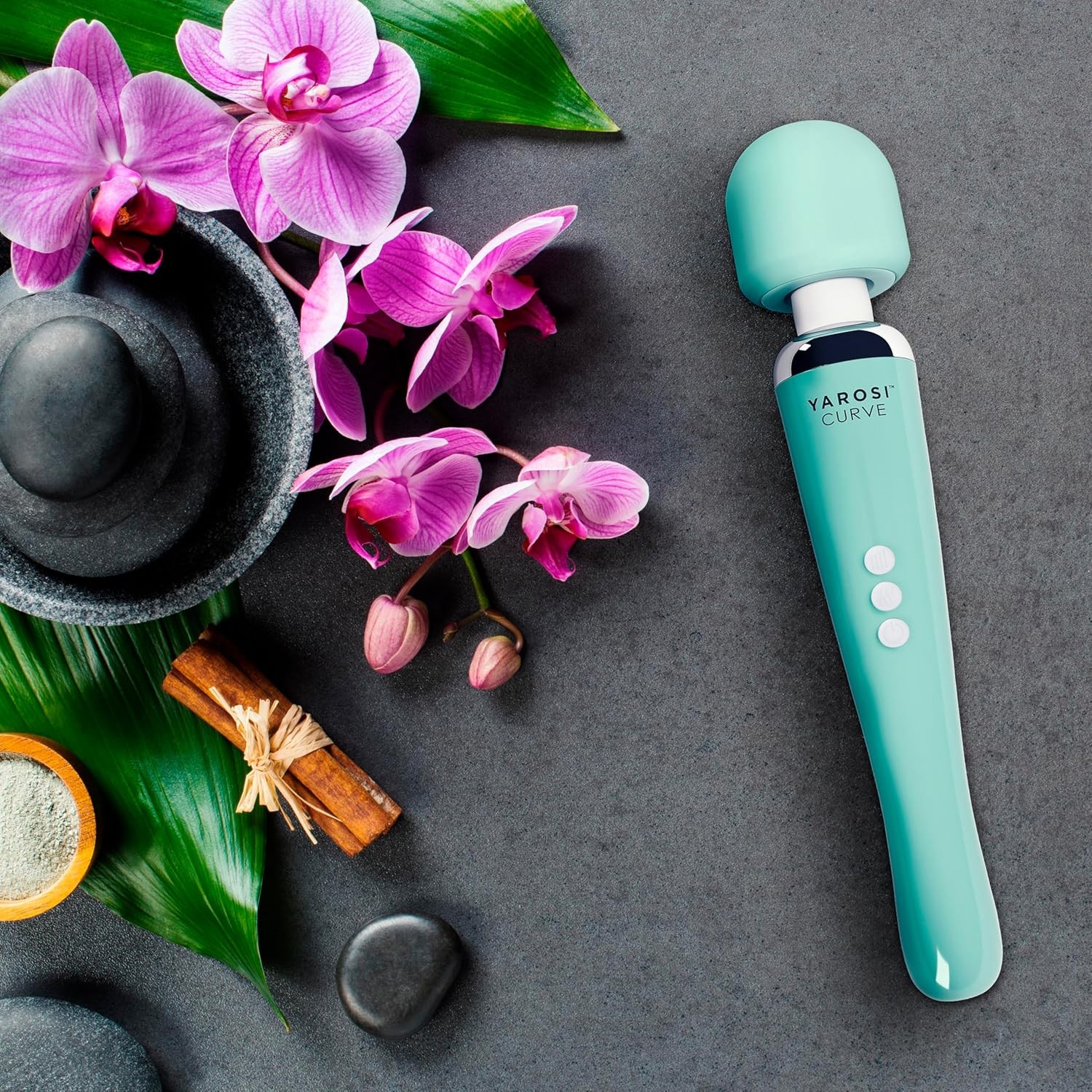 Curve Cordless Therapy Device - 8 Powerful Speeds and 20 Patterns - Rechargeable