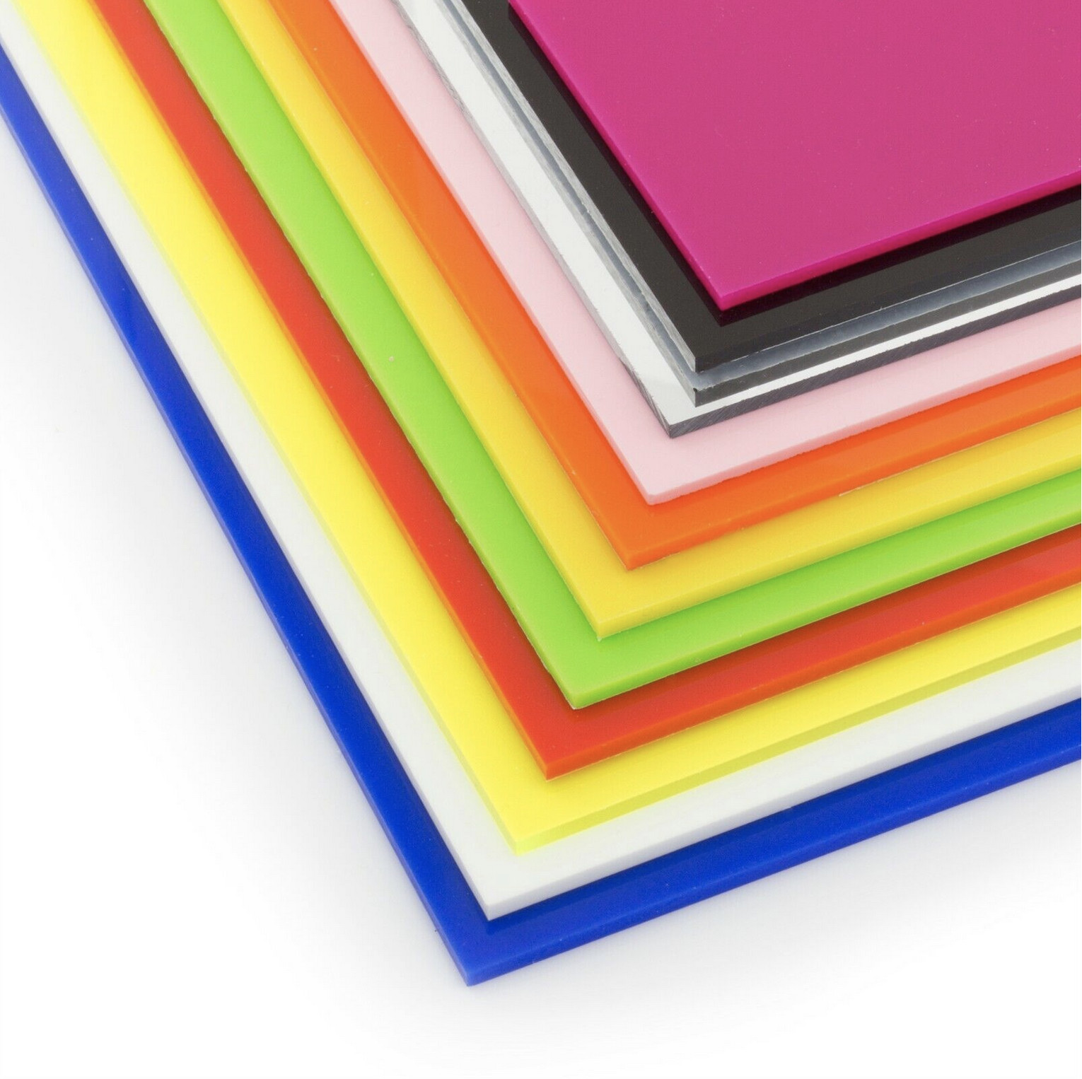 1/4" Opaque Transclucent Acrylic Plexiglass Plastic Sheet, Choose Size and Color