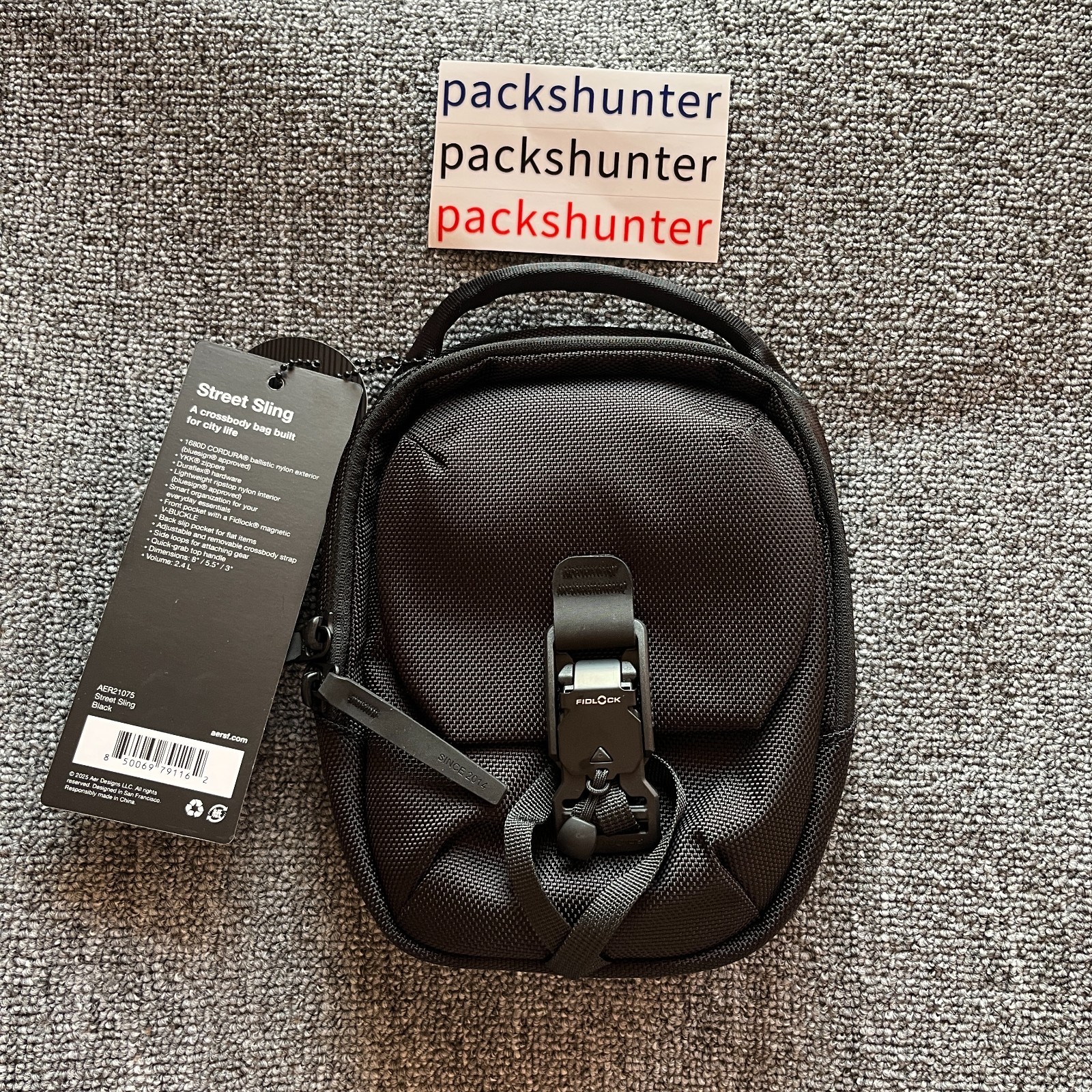 Aer Street Sling (2.4L) | Cordura Fidlock® Magnetic Crossbody | BNWT