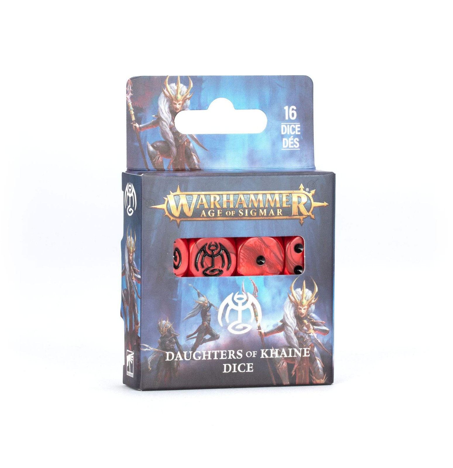 Dice Set Daughter of Khaine Warhammer Age of Sigmar