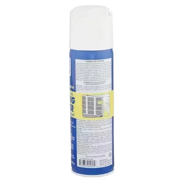 AC Air Conditioner Foaming Coil Cleaner Condenser Evaporator Spray Can 19 oz