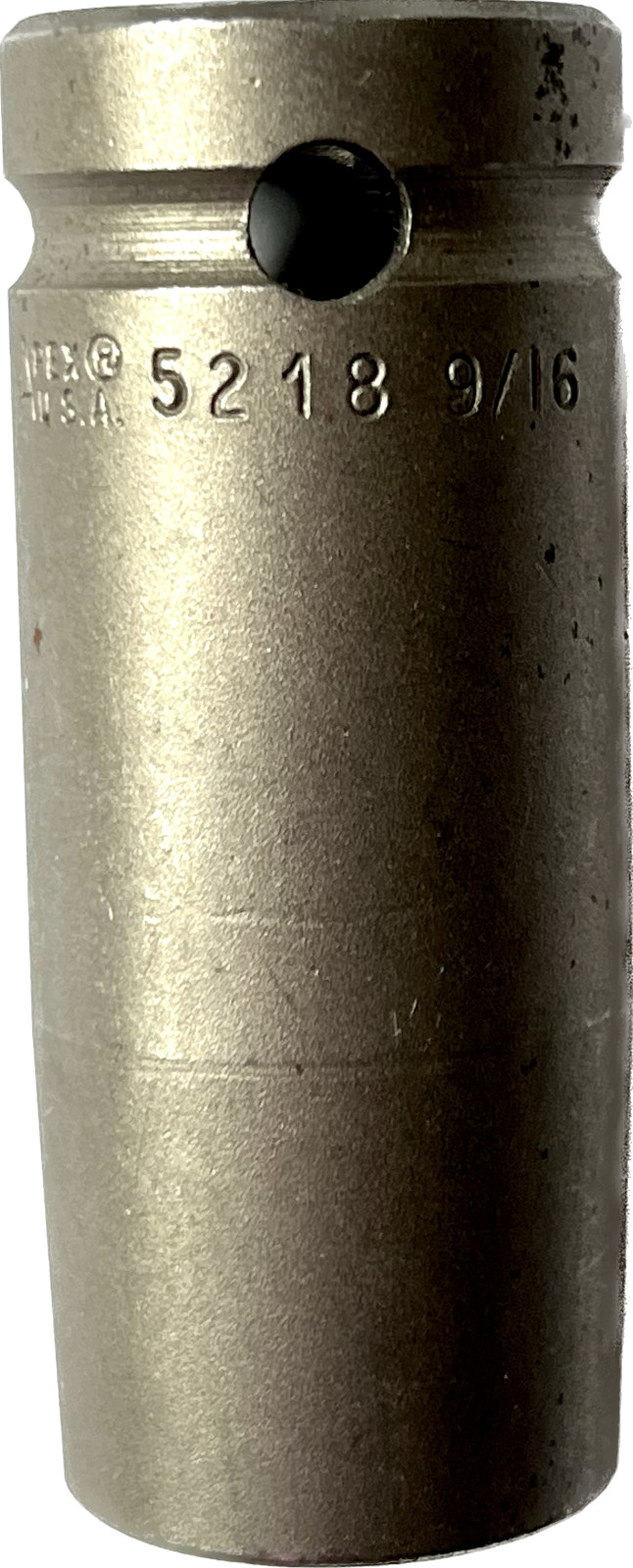 Apex 5218 Deep Tapered Impact Socket 9/16",  1/2" Drive, 6 Points, 2-1/4" OAL