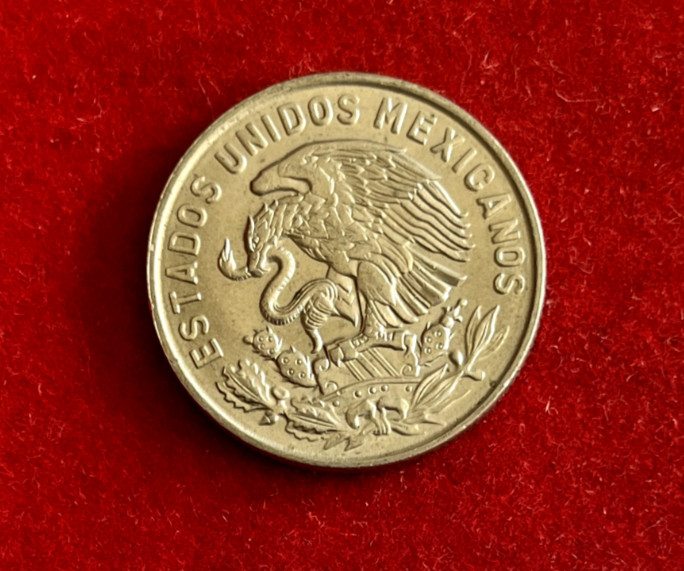 Mexico 1968 50 Centavos BU KM#451 T1039a