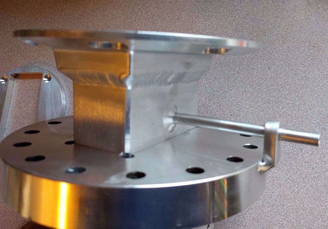Ulvac Flange Adapter with Rectangular Inner Core Model# UFE152