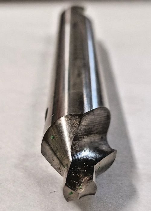 #7 5/8"x6" OAL Combo Drill+Countersink USA HSS