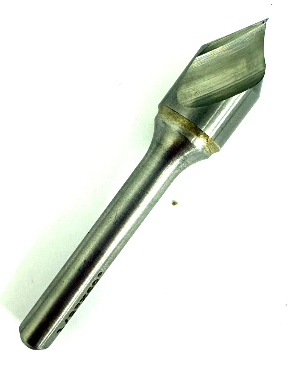 1/2" 60 DEGREE SINGLE FLUTE CARBIDE COUNTERSINK - OSG 700-5000