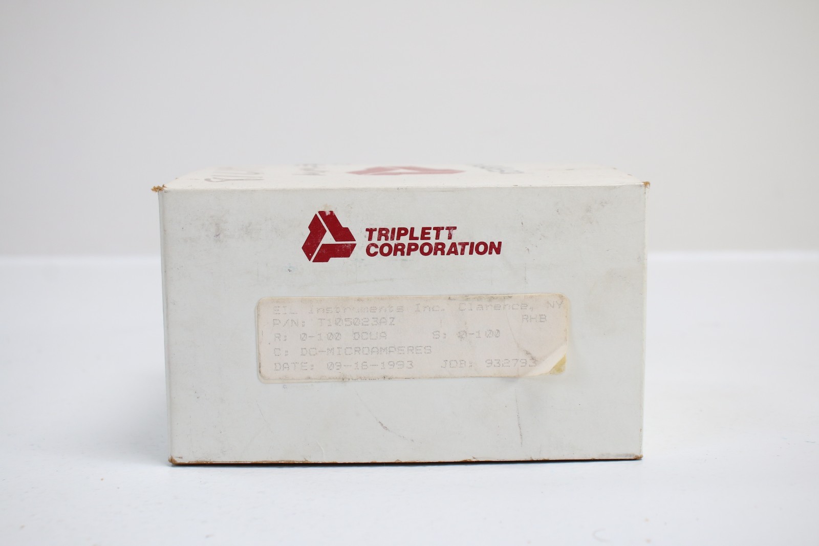 Triplett Corporation DC Microamperes Meter P/N T105023AZ Model 320-G