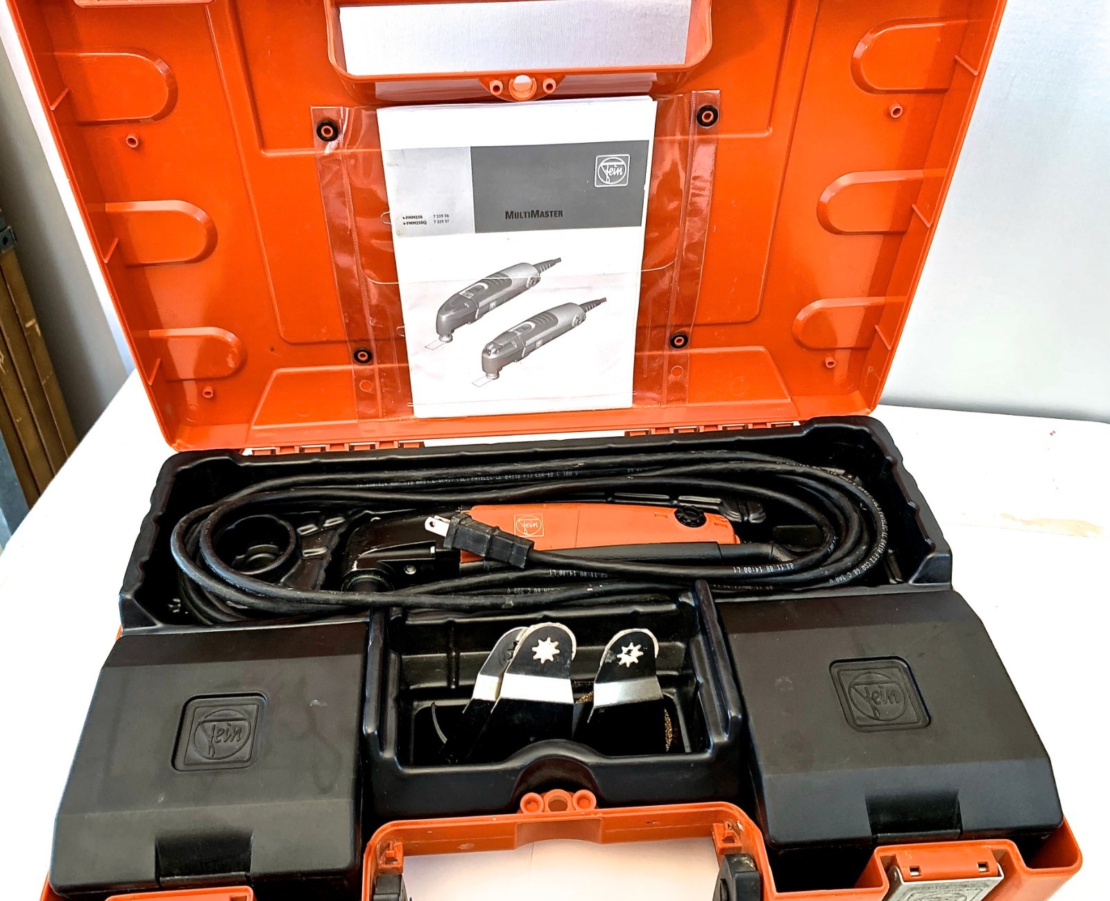 FEIN Multi Master Top FMM 250Q Variable Speed Multi-Tool with Case & Accessories
