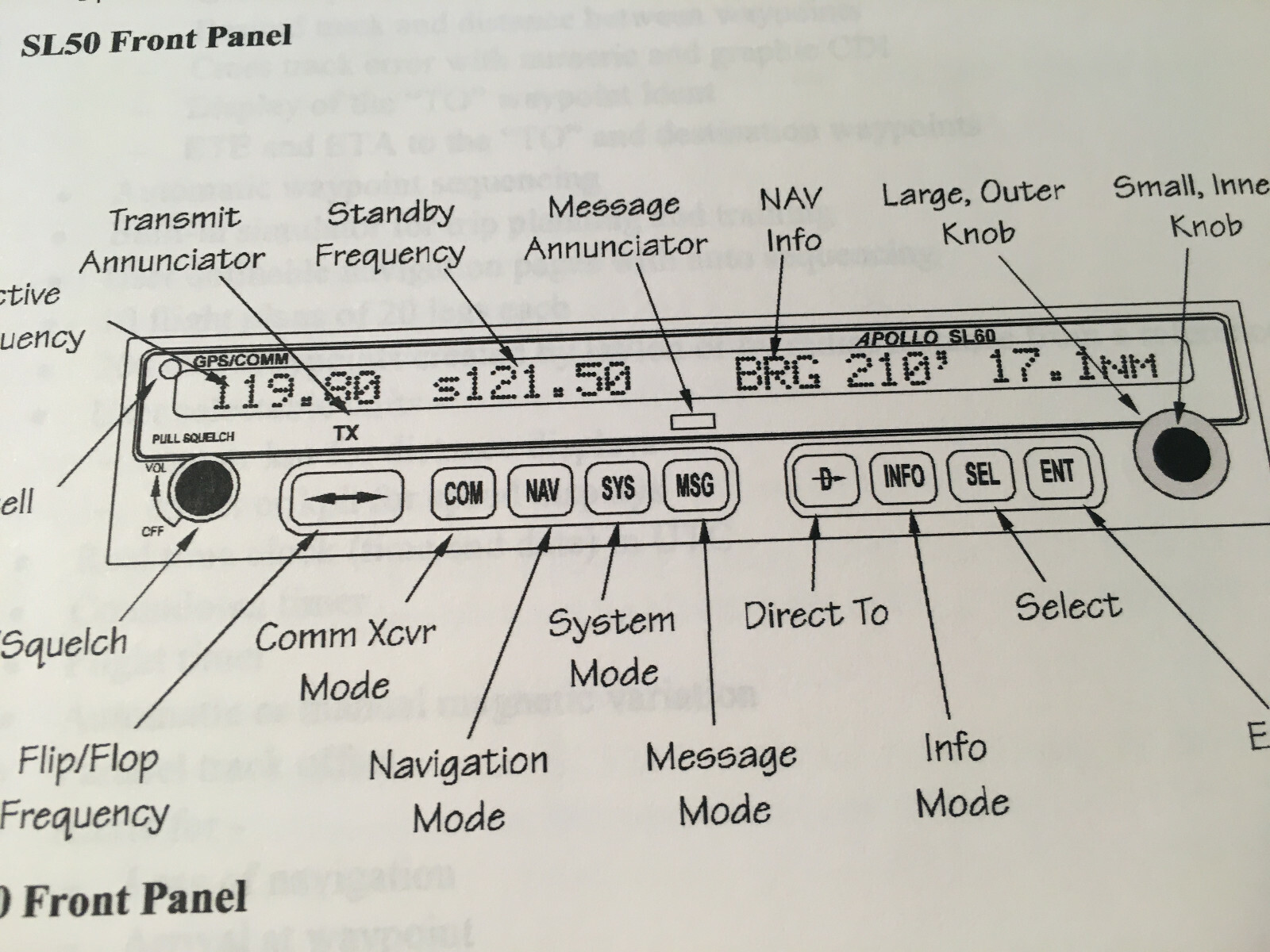 Apollo SL50 and SL60 GPS/Com Install Manual