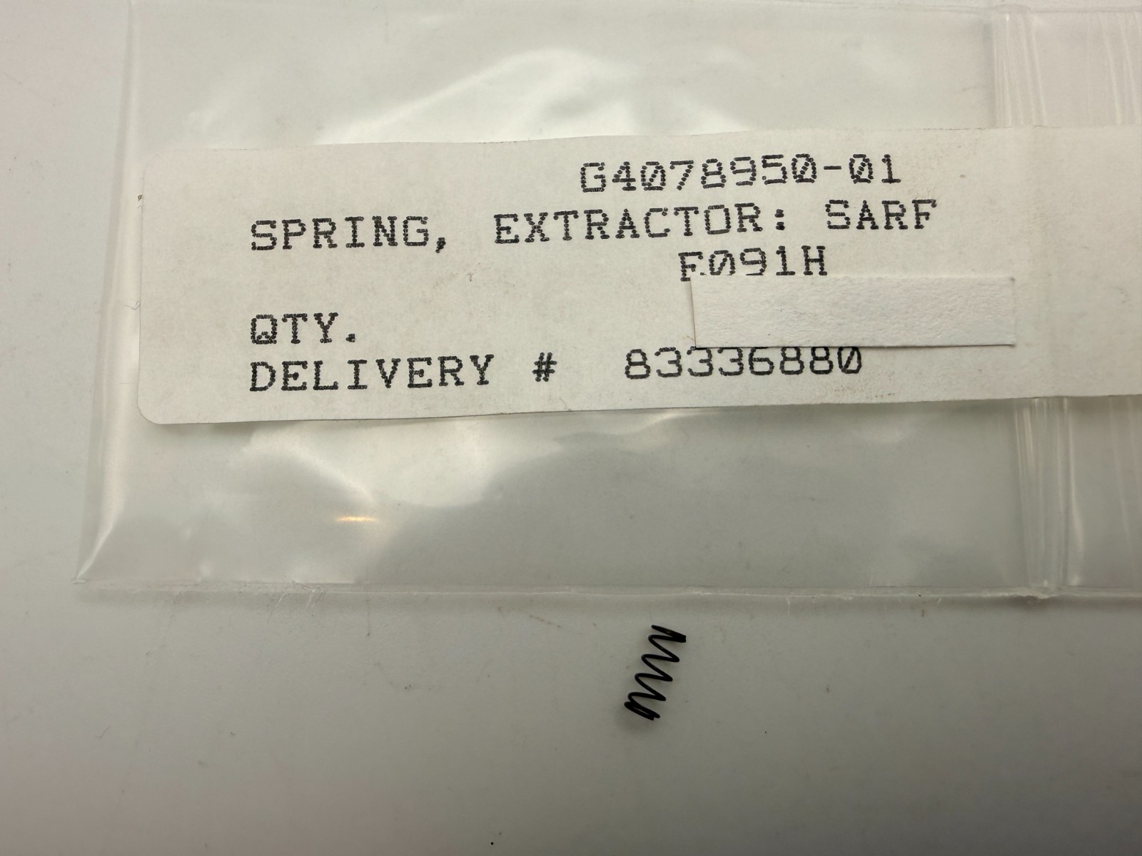 NEW: Right & Left hand Extractor SPRING- Marlin 60, 70, 795, Camp 45, 9